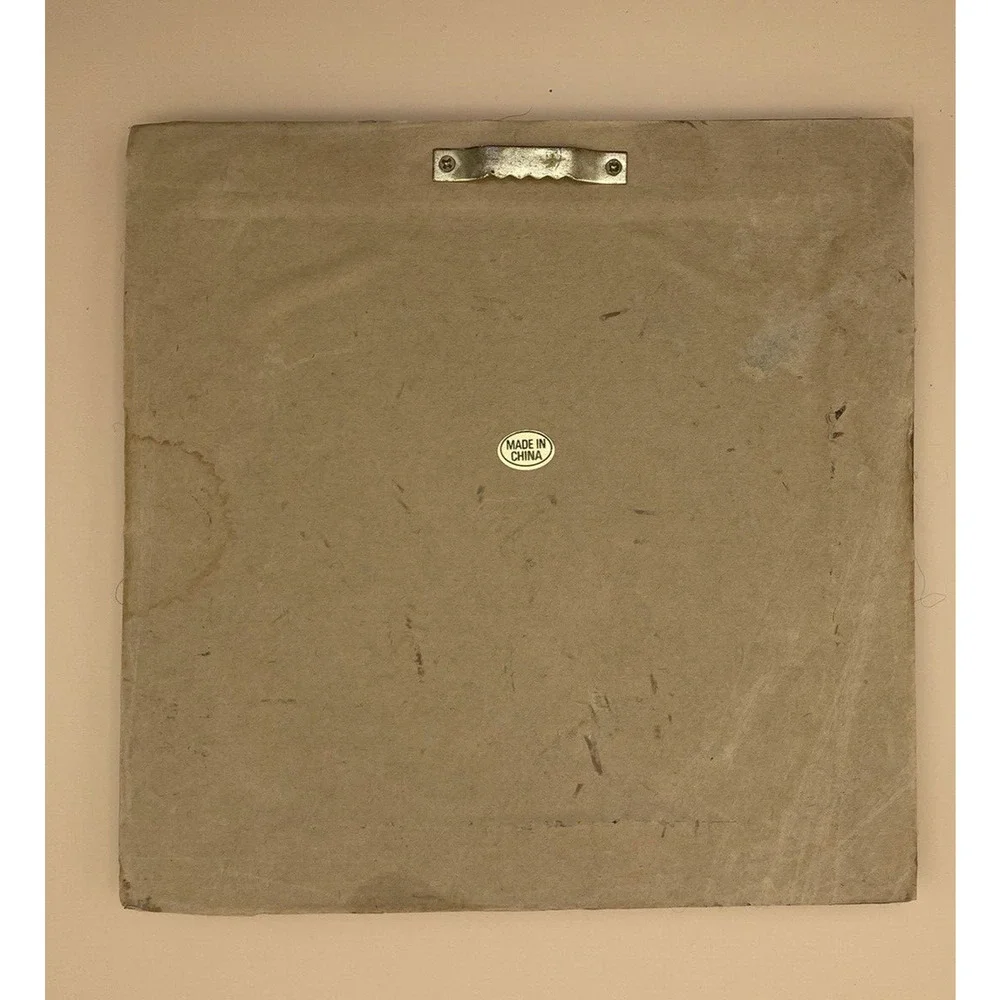Pre-owned Scrolled Covered Mirror Oval and Square Set of 2 (Unique Vintage)